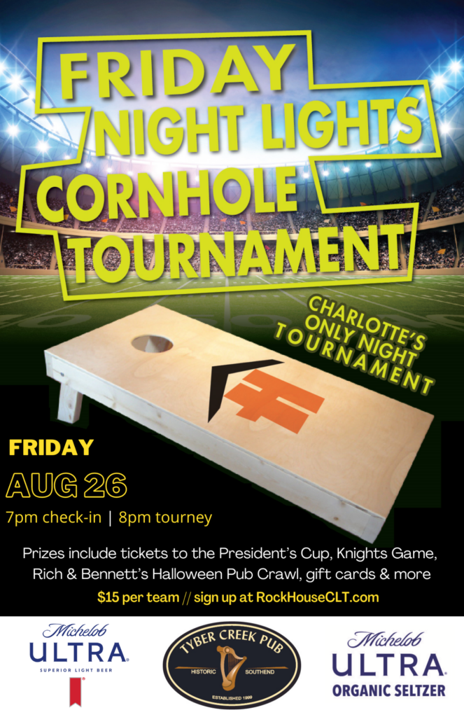 Friday Night Lights Cornhole Tournament @ Tyber Creek