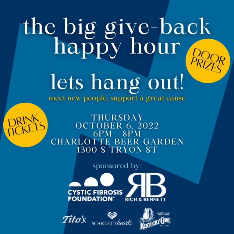 The Big Give Back Happy Hour